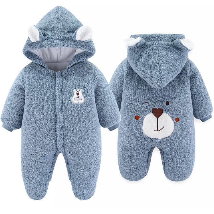 Barboteuse Ourson Hiver pour Bébé - BearBébé