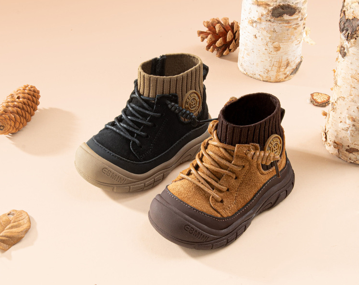 Bottes Bébé à Semelle Antidérapante et Doublure Chaude – Nidéro