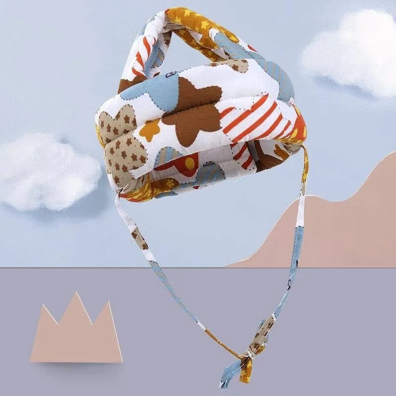 Casque Bébé Anti-Choc Léger et Réglable - Petit Gardien