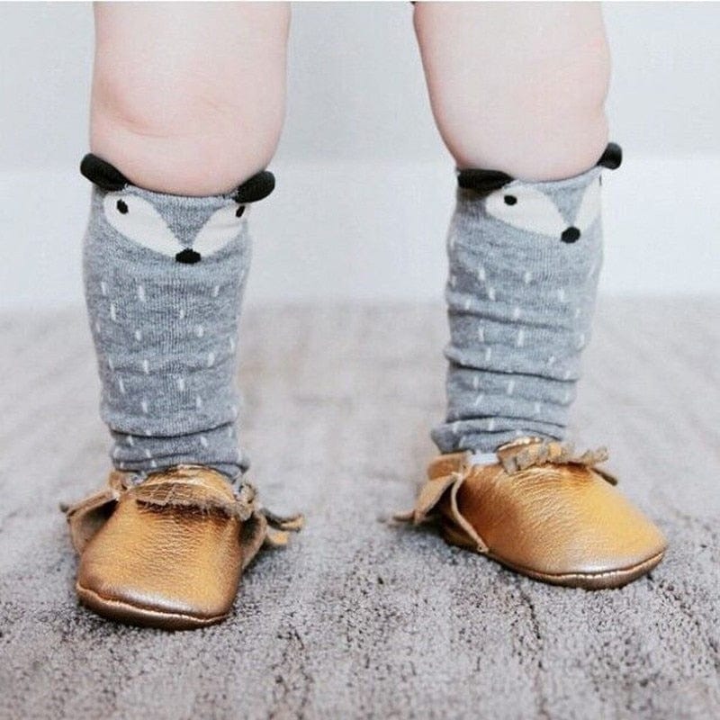 Chaussettes bébé animaux chaudes - ChaussettesMagiques