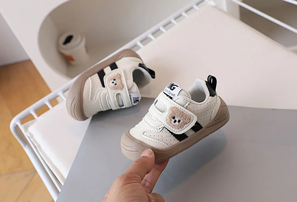 Chaussures Bébé PU Cuir – Baskets Souples et Ergonomiques pour Nouveau-Né, Filles et Garçons, Premiers Pas