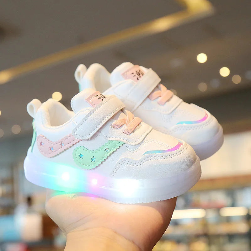 Chaussures de Tennis LED Enfant et Bébé - LumoKicks