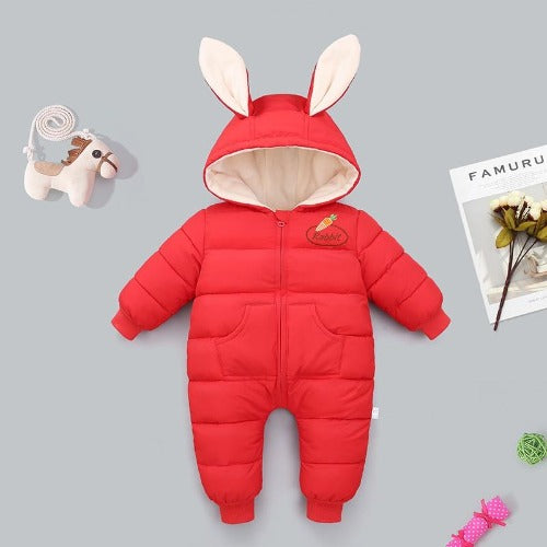 Combinaison Bébé Lapin Automne-Hiver Chaude et Mignonne - BunnySuit