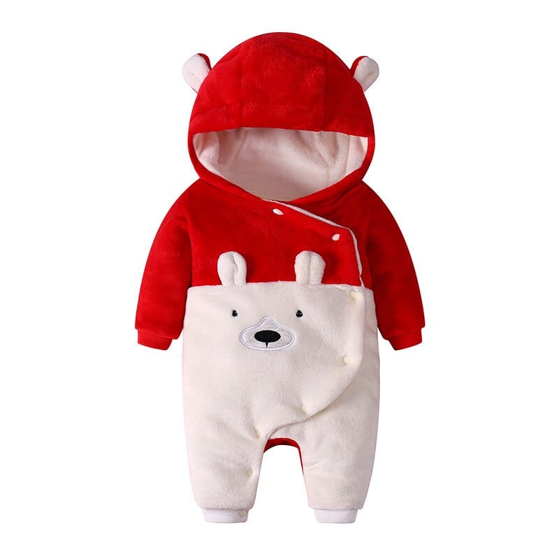 Combinaison bébé capuche ours - BarbOurs