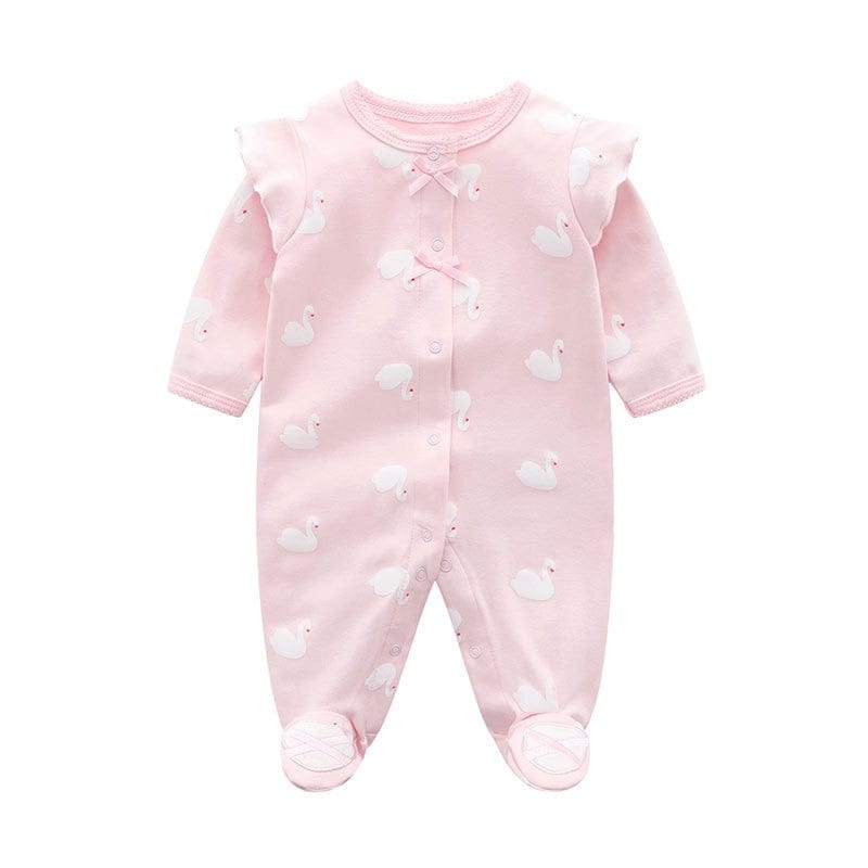 Combinaison bébé fille en coton - Cotonbébé