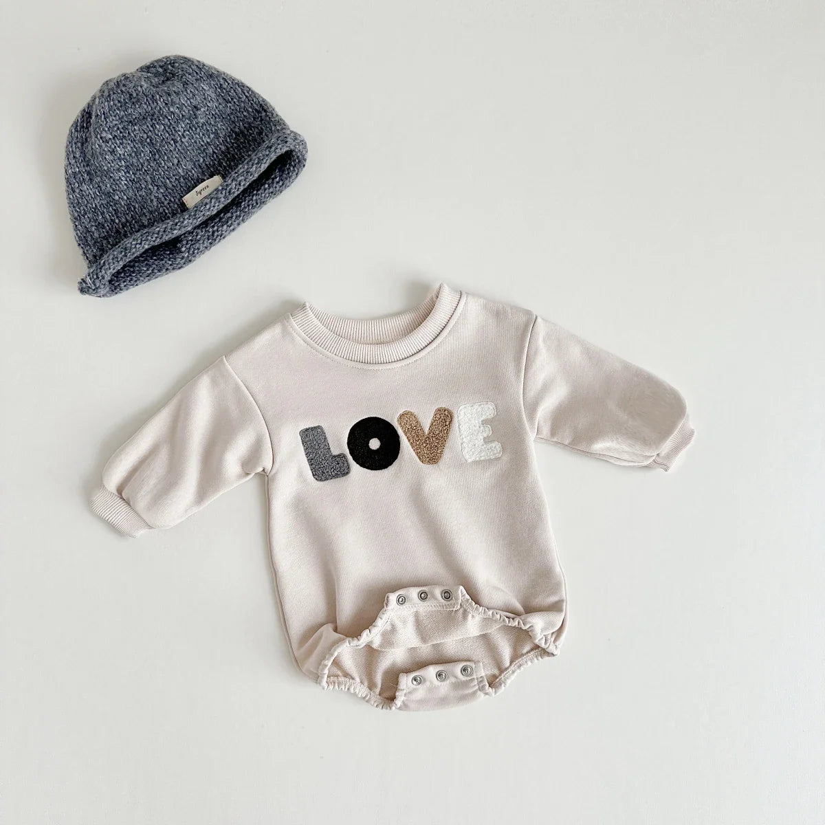 Combinaison en Fleece Multicolore pour Nouveau-né - LoveBaby