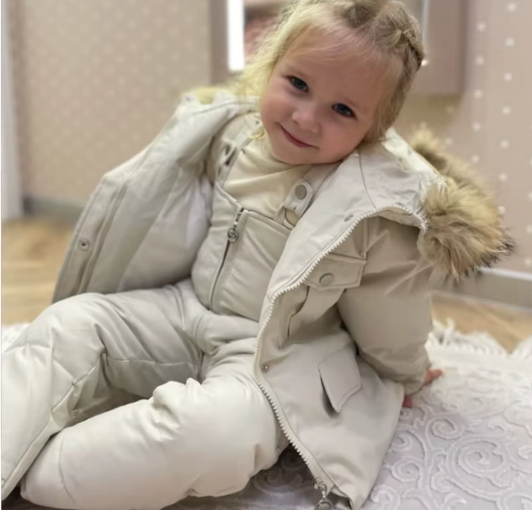 Combinaison ski bébé hiver avec doudoune - NeigeLuxe