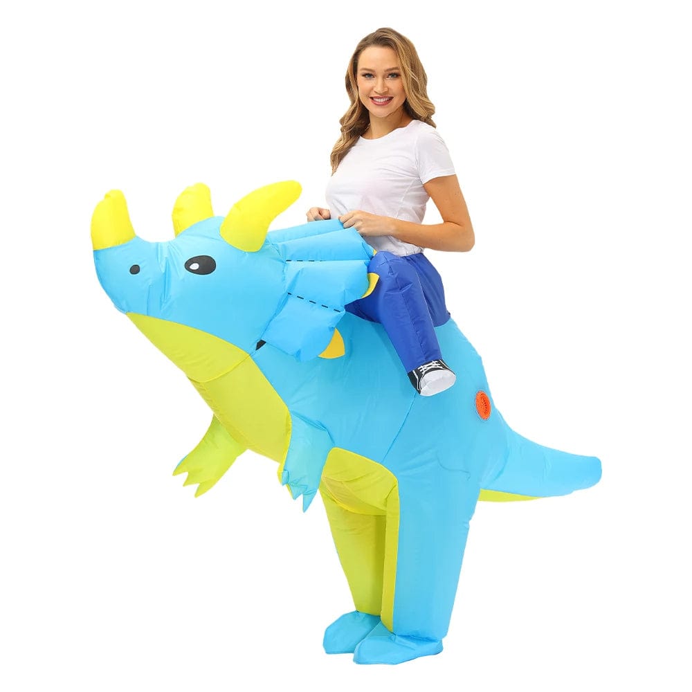 Costume dinosaure gonflable adulte ou monture dino - DinoAventure