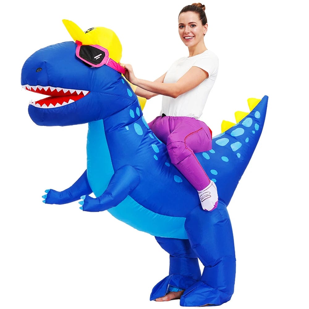 Costume dinosaure gonflable adulte ou monture dino - DinoAventure
