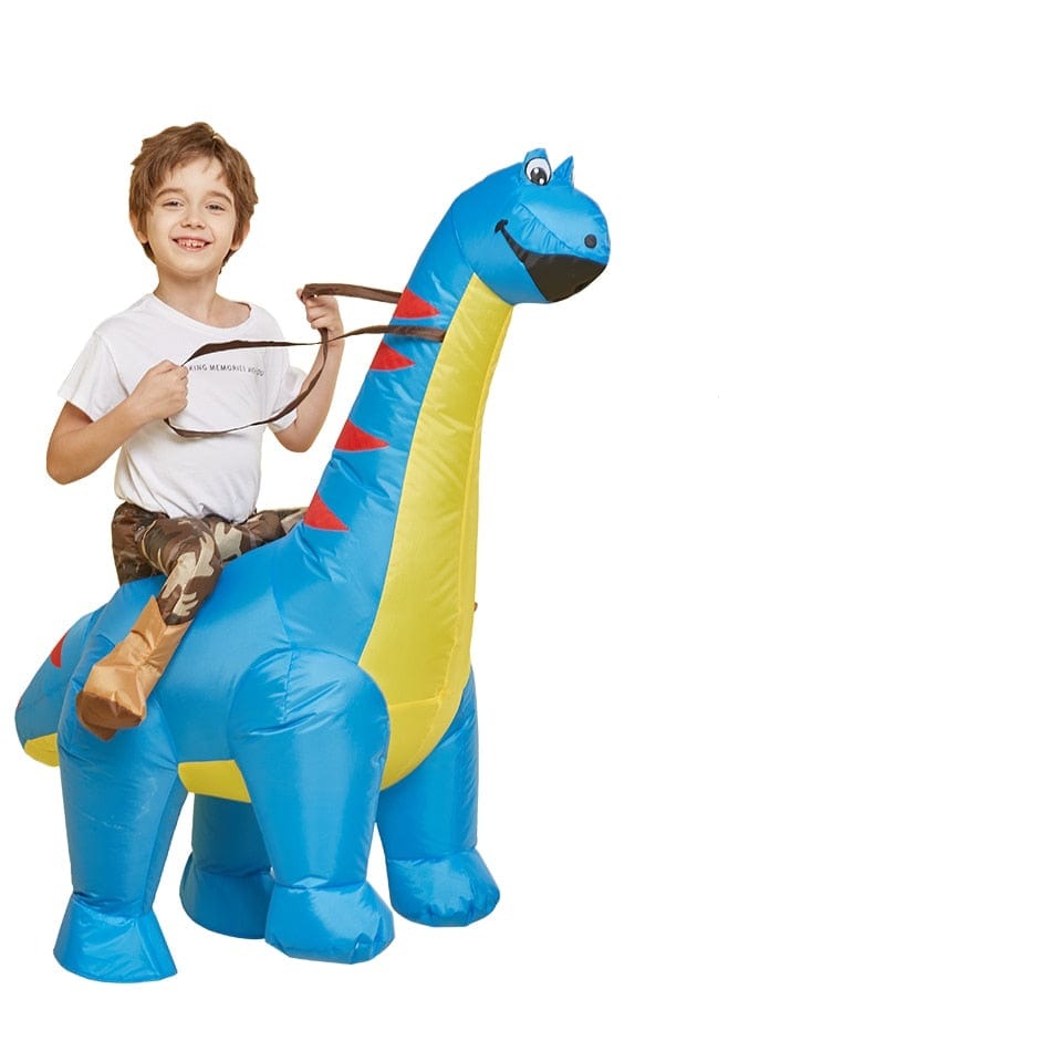 Costume dinosaure gonflable de carnaval