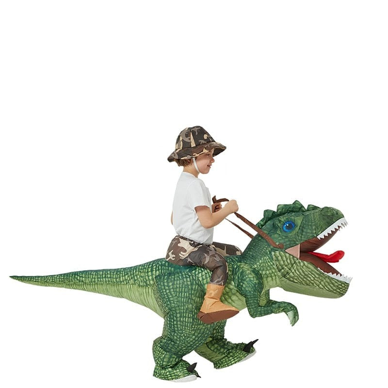 Costume dinosaure gonflable de carnaval