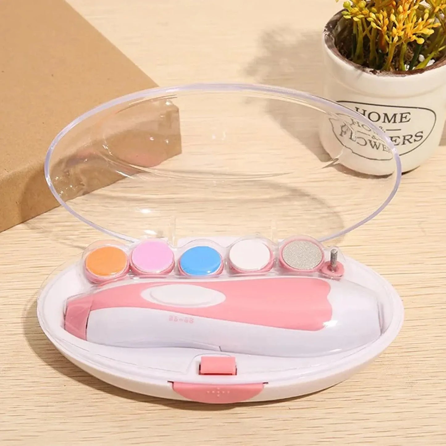 Coupe-Ongles Électrique Bébé – Dès la Naissance - SoftTrim