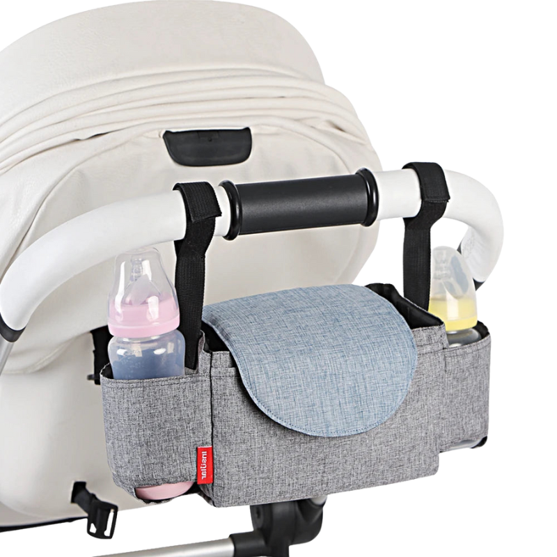 Sac Bébé Pratique – Fixation Poussette 20x12cm – PushyBag