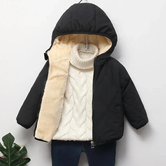Doudoune Enfant Hiver avec Capuche et Zip - DoudouZip
