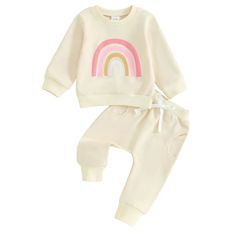 Ensemble Arc-en-Ciel en Coton pour bébé - RainbowSoft