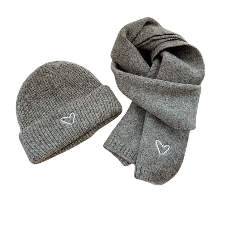 Ensemble Bonnet et Écharpe Bébé Hiver (12-36 mois) - CozyBaby