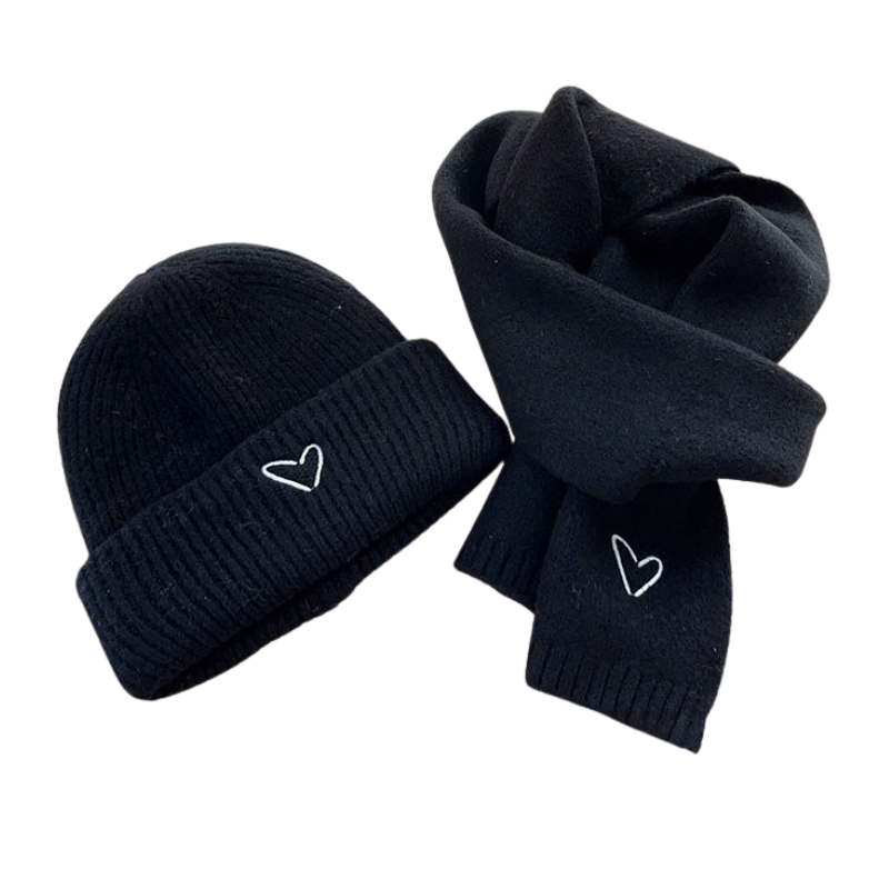 Ensemble Bonnet et Écharpe Bébé Hiver (12-36 mois) - CozyBaby