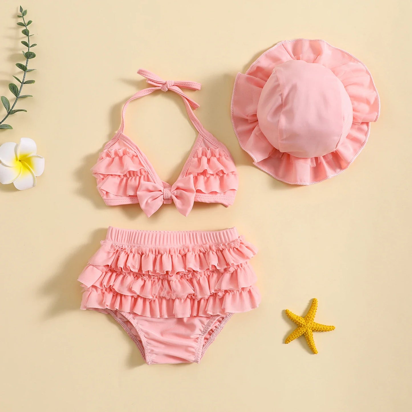Ensemble Maillot de Bain Bébé Fille - Maillot d'Été - BabySun