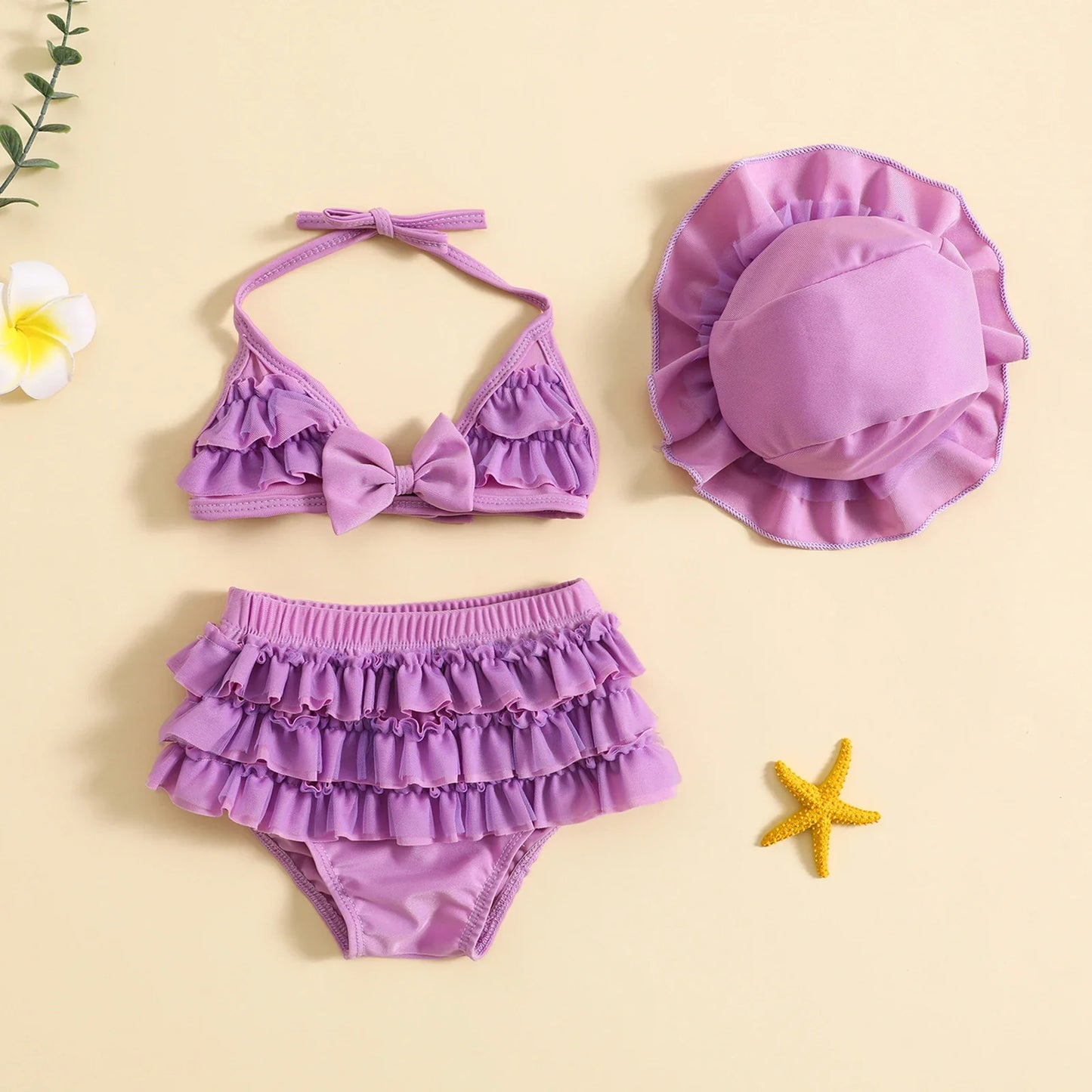 Ensemble Maillot de Bain Bébé Fille - Maillot d'Été - BabySun