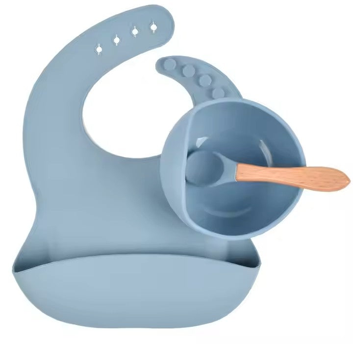 Bavoir en Silicone Pratique & Imperméable - BibClean