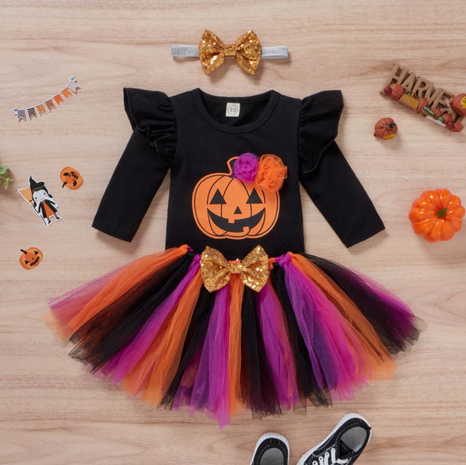 Costume citrouille bébé fille - BooChic