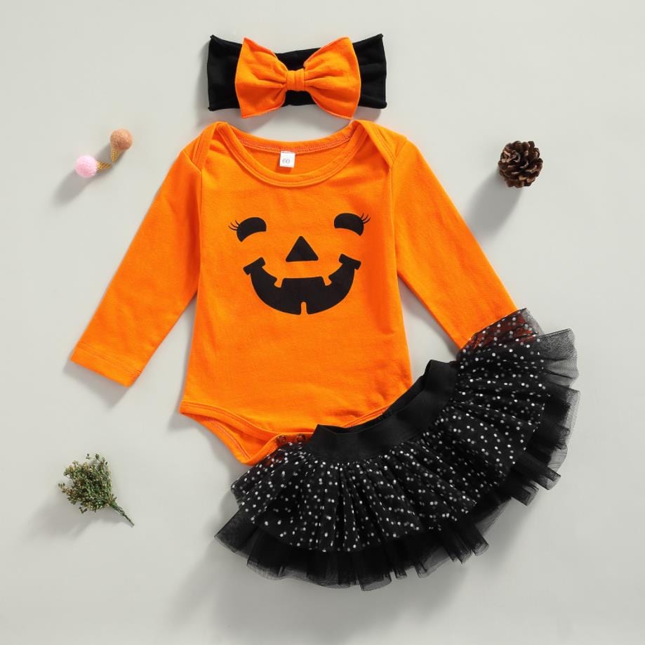 Costume citrouille bébé fille - BooChic