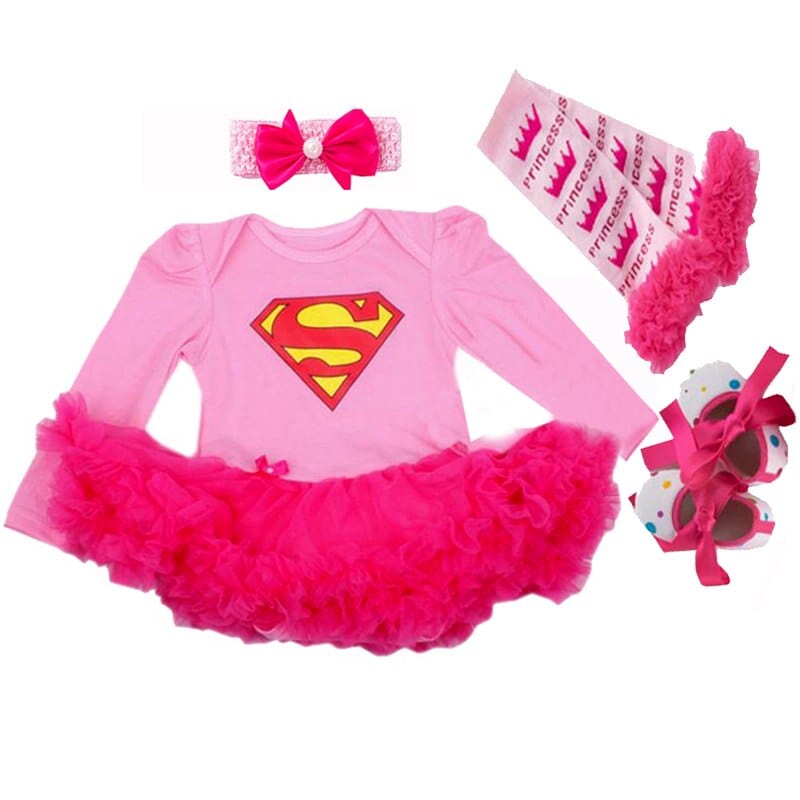 Costume de super-héroïne bébé fille carnaval - Héroïna