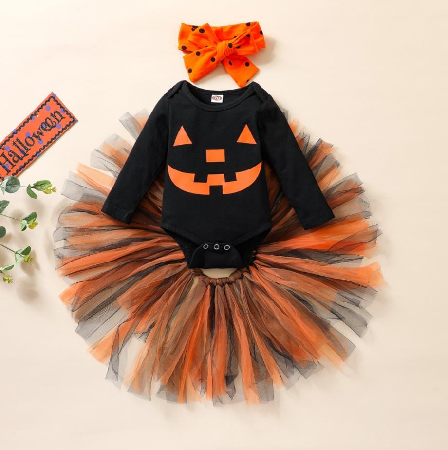 Costume citrouille bébé fille - BooChic