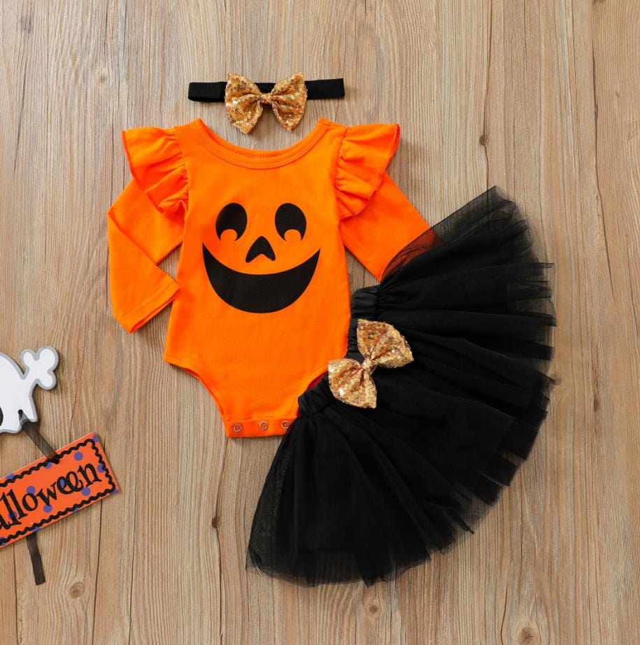 Costume citrouille bébé fille - BooChic