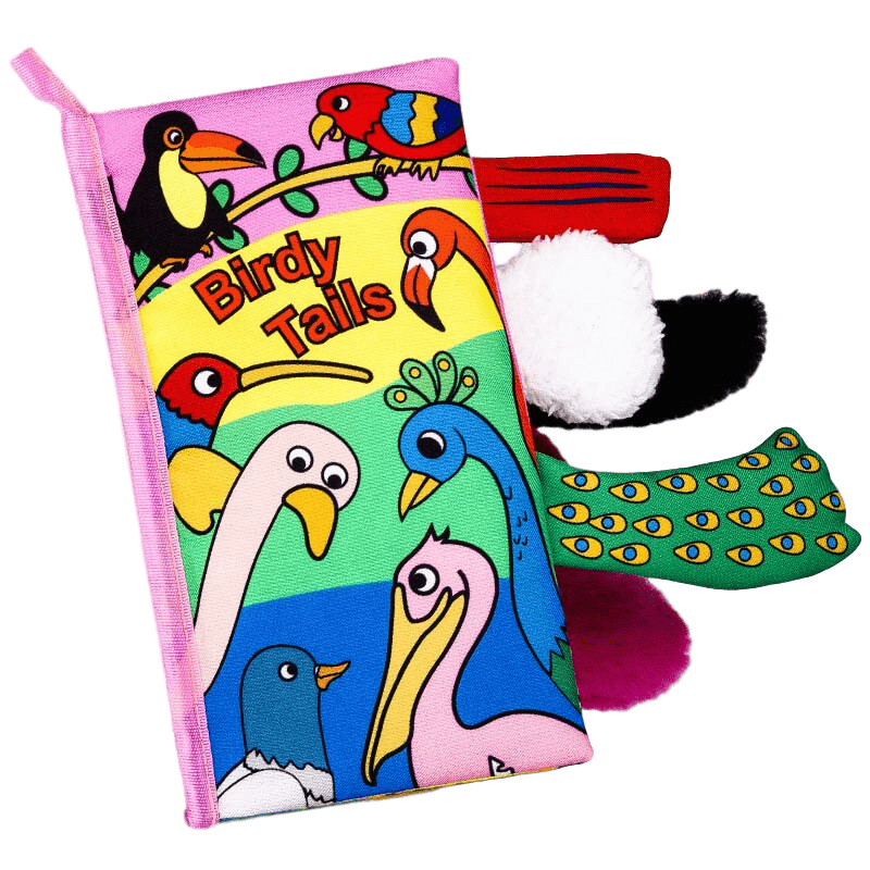 Jouet d'éveil en tissu Animaux | Momotis - livre bébé apprentissage animaux