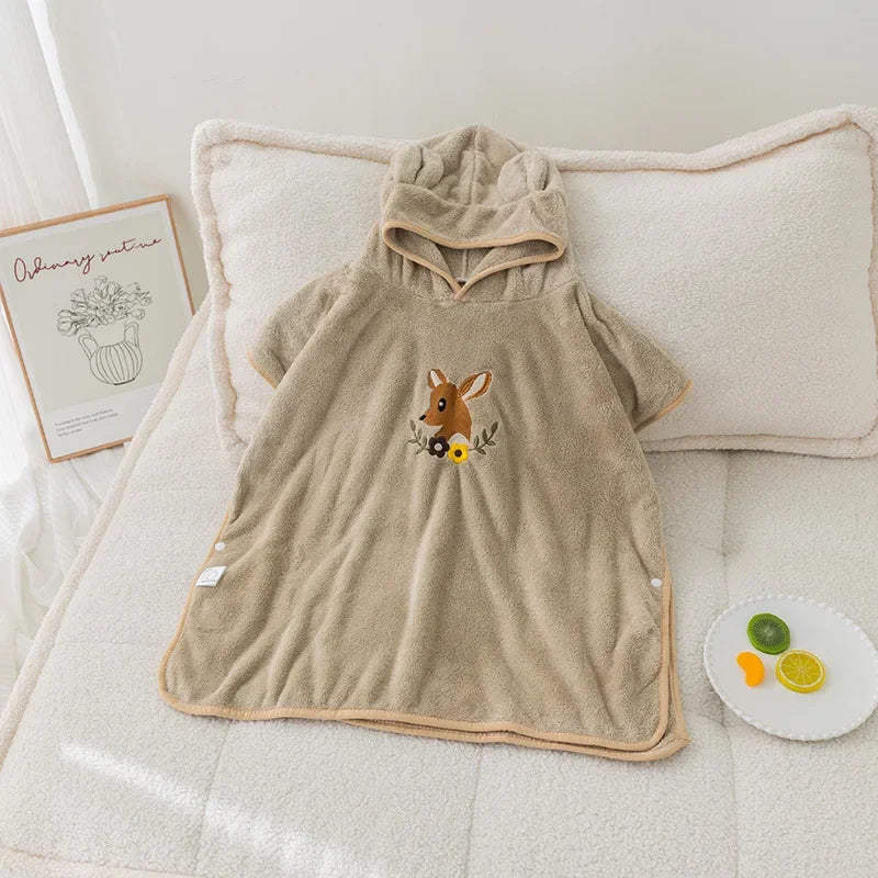 Le Poncho de Bain Tout Doux Pour Votre bébé - PonchoBébé