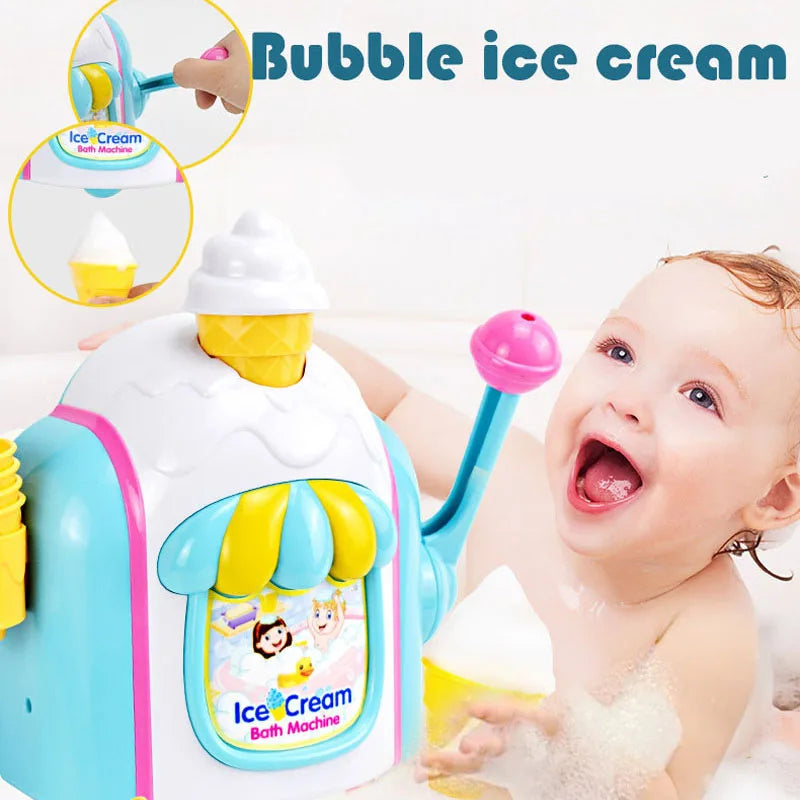Machine à Glace en Mousse pour le Bain - BubbleCrème