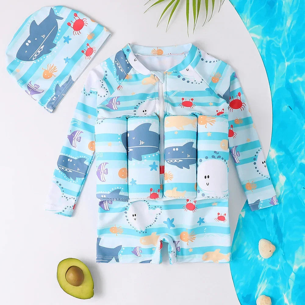 Maillot de Bain Flottabilité Une Pièce pour Enfants - FlottaBébé