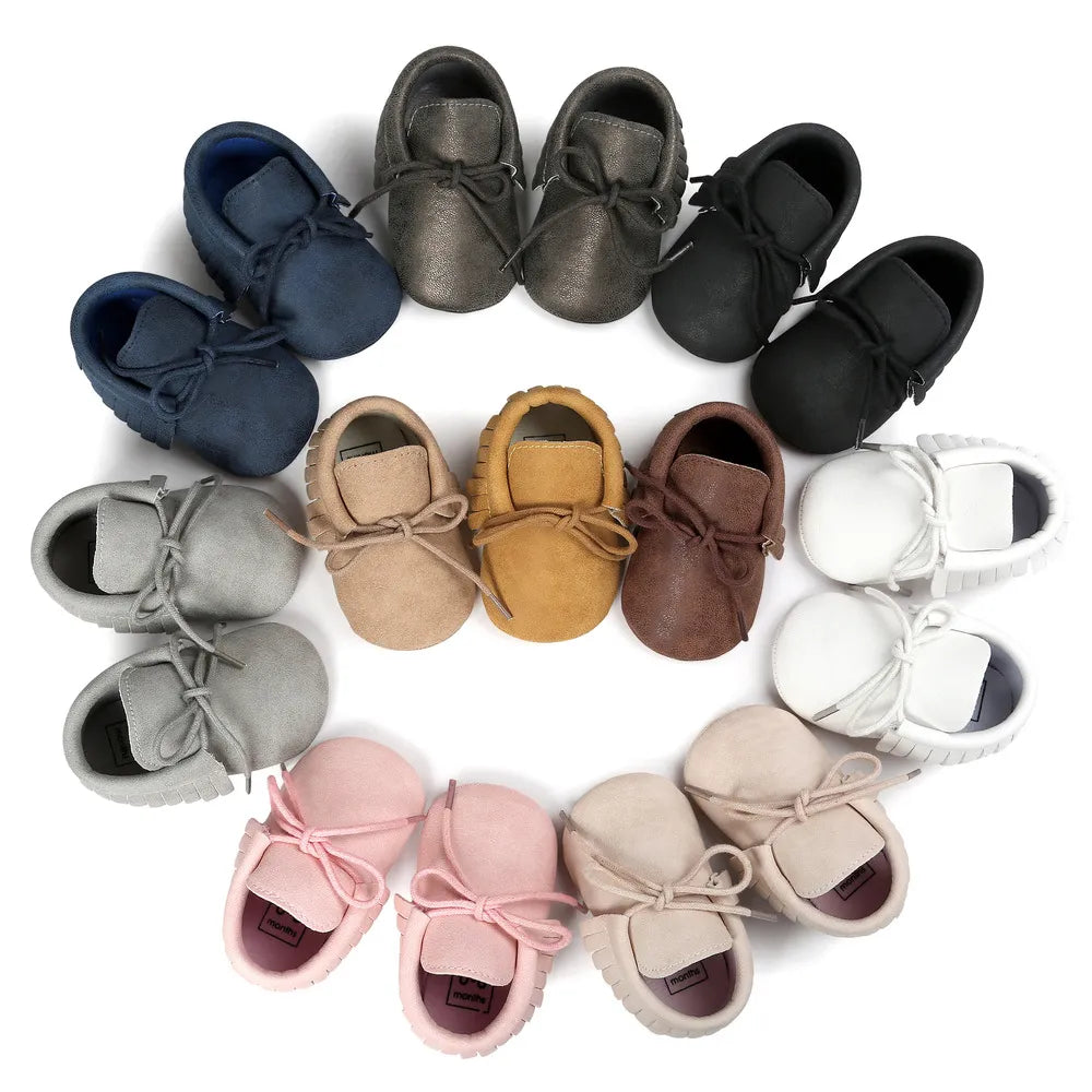 Mocassins à Semelle Souple pour Bébé, Modèles Variés - MocassinBébé