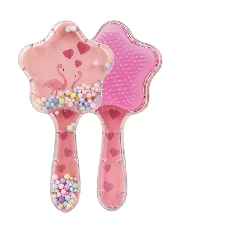 Peignes Magiques Étoile - Brosse Démêlante Licorne, Massage Antistatique - UnicornStarComb