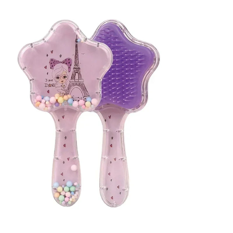 Peignes Magiques Étoile - Brosse Démêlante Licorne, Massage Antistatique - UnicornStarComb