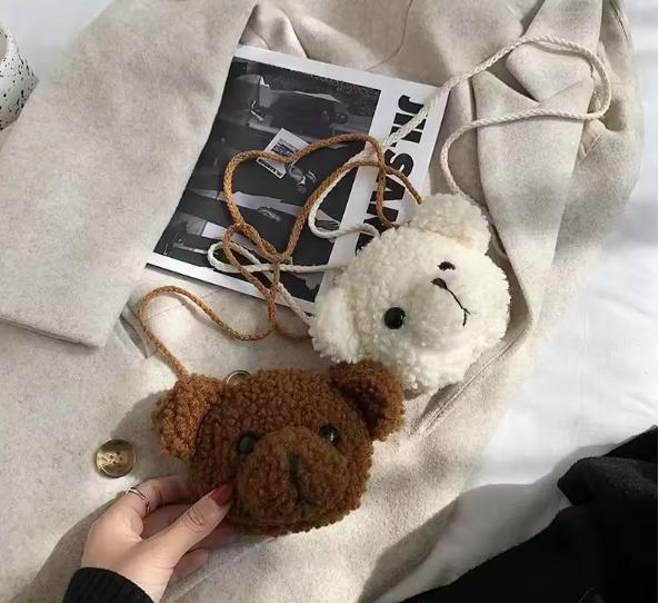 Petit sac à main en forme d'ours pour enfant fille - Oursette