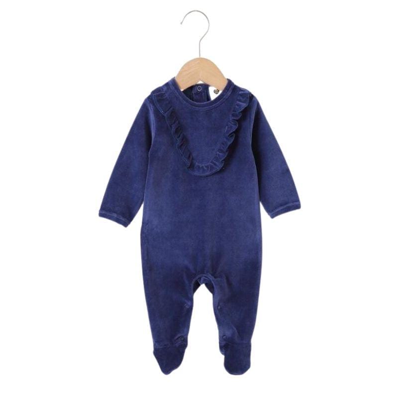 Pyjama bébé en velours de créateurs Momotis - VelvetSnug