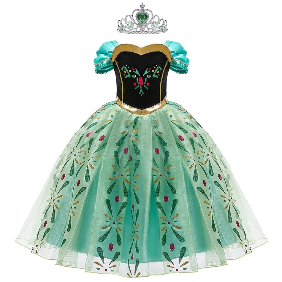 Costume princesse Anna carnaval - Princesilia