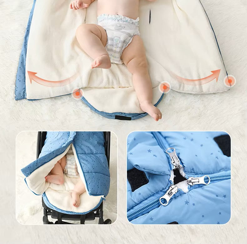 Sac de Couchage Hiver pour Poussette et Siège Auto - ChaudBébé