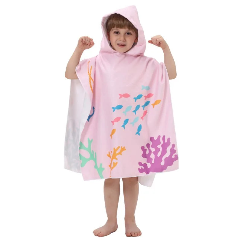 Poncho de Bain Enfant | 1-3 Ans - PonchoColoré