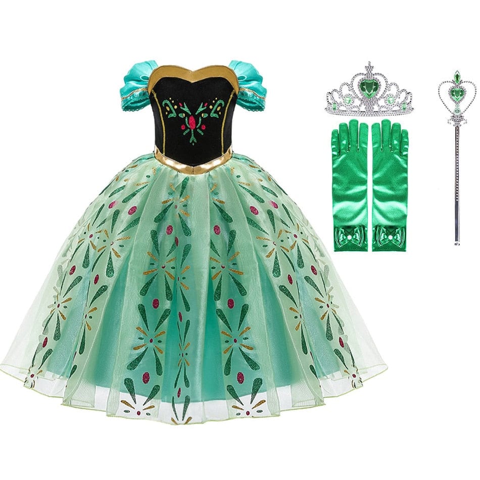 Costume princesse Anna carnaval - Princesilia