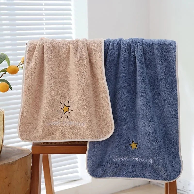 Couverture Bébé Ultra Douce | 0-36 Mois, Séchage Rapide - CotonPoli Étoile