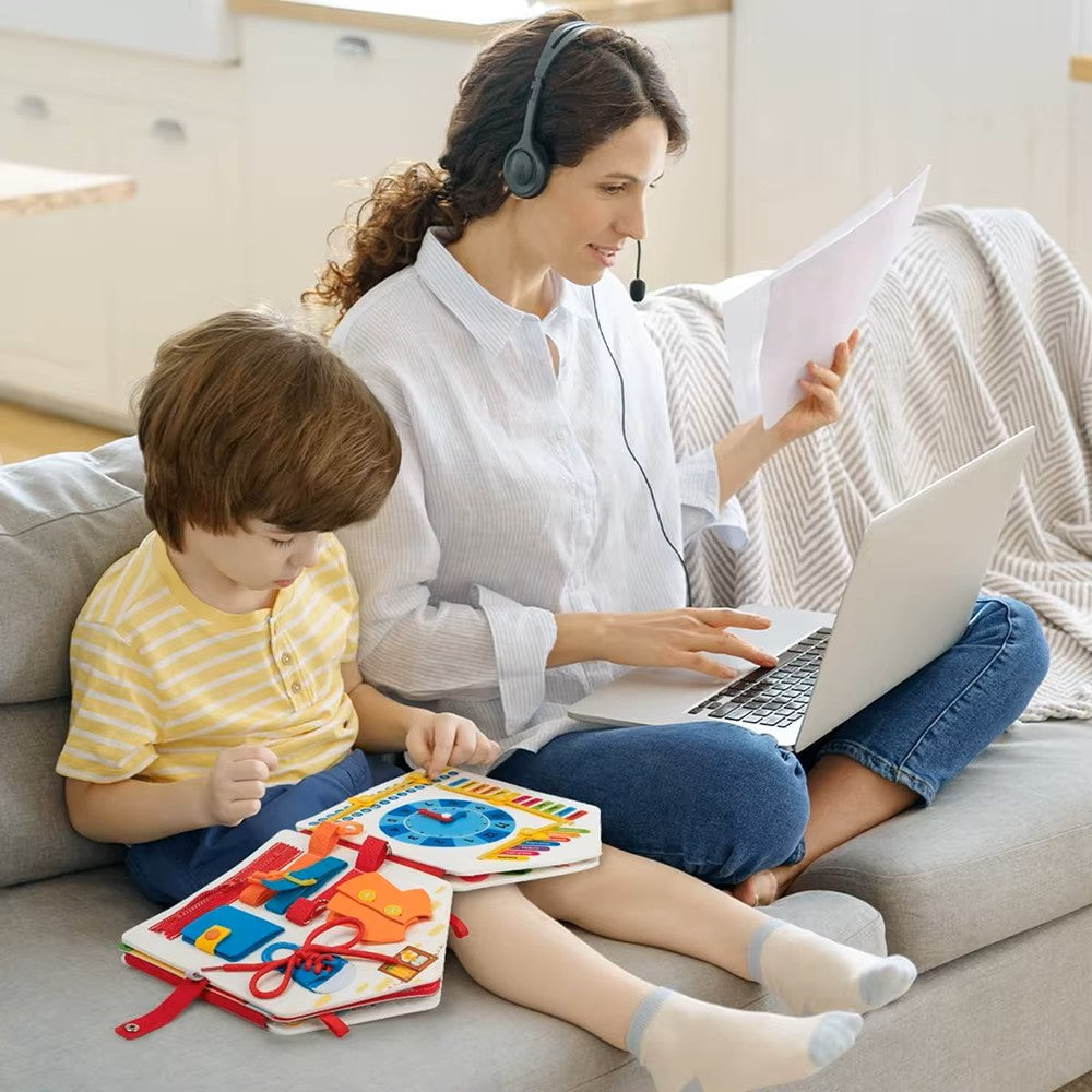 Le Livre Montessori Magique pour Bébé -MontiBook