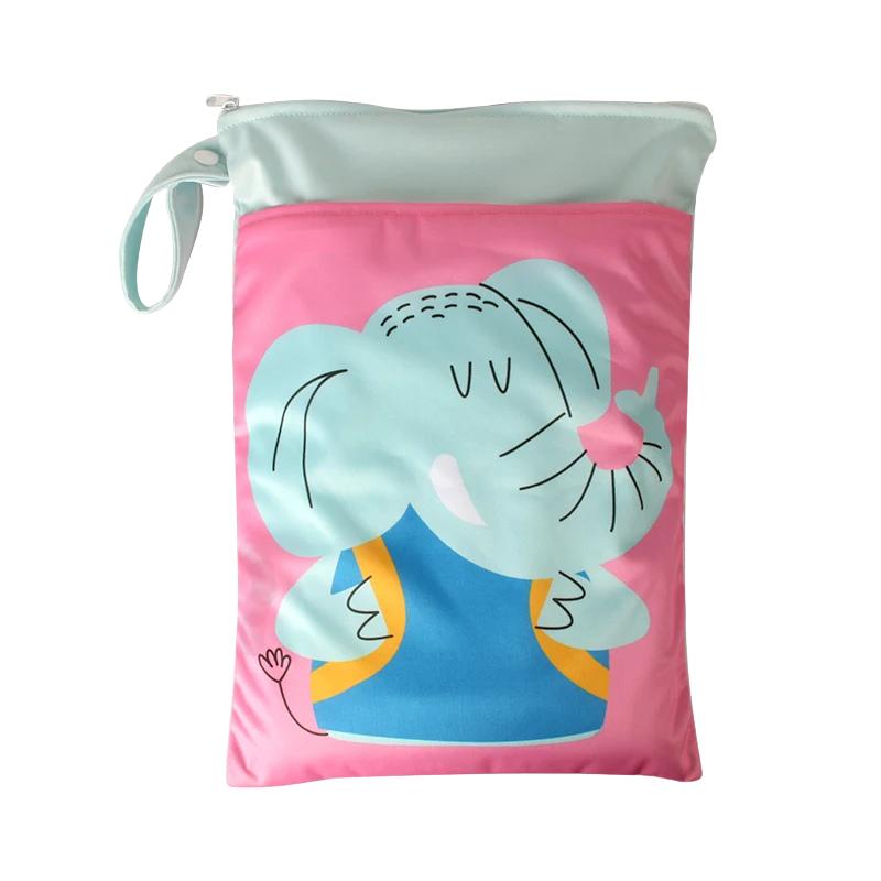 Sac Humide Imperméable Bébé – Double Poche 25x35cm - WetBag