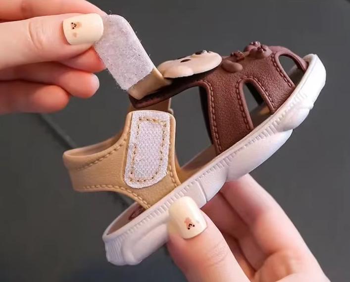 Sandales 3D Ourson pour Nouveau-Né - TinyBear