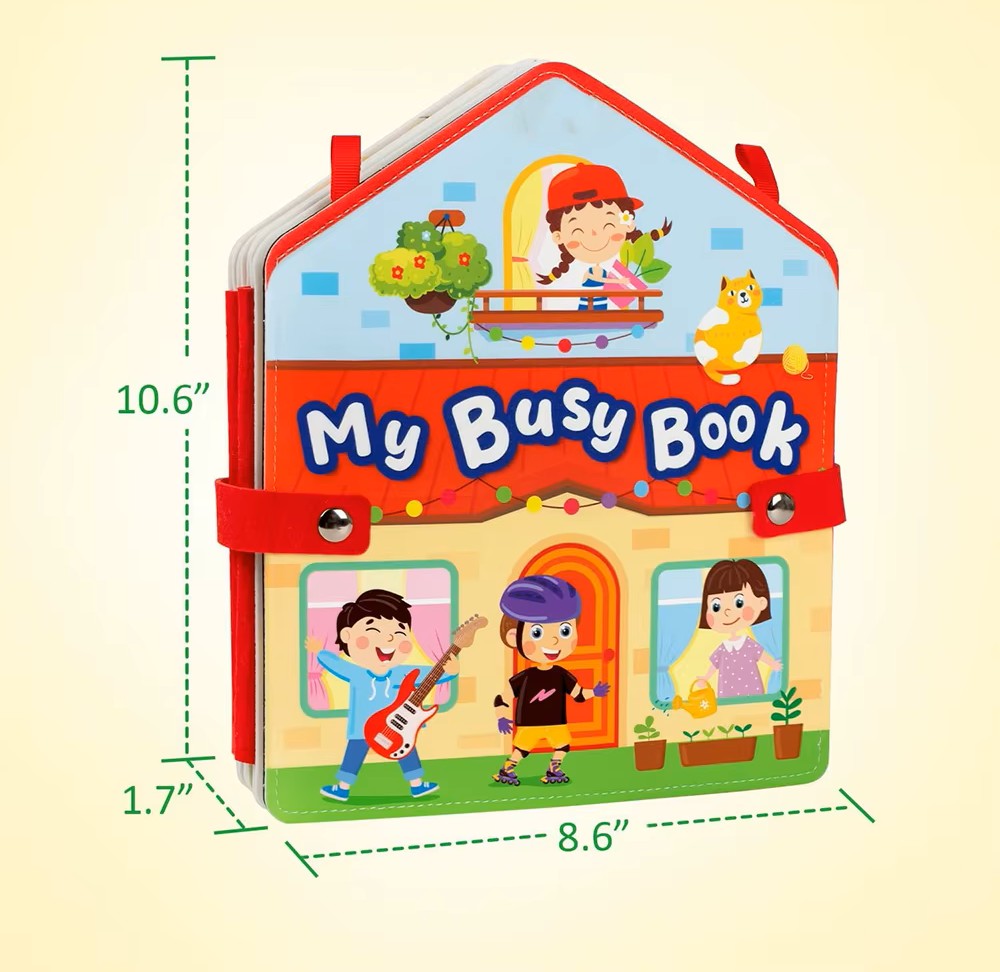 Le Livre Montessori Magique pour Bébé -MontiBook