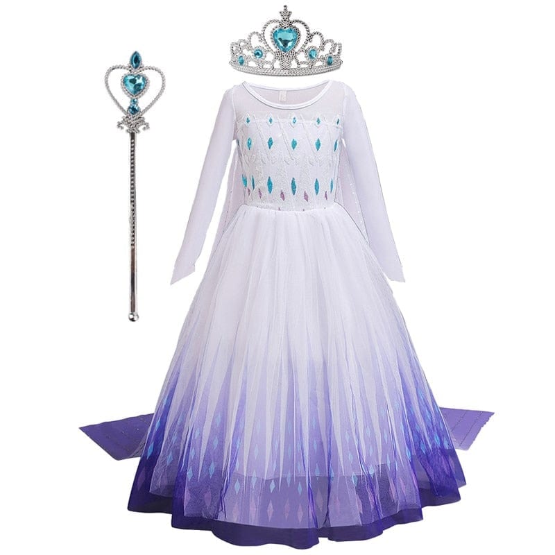 Costume de princesse Carnaval 4-10 ans - Princesilia