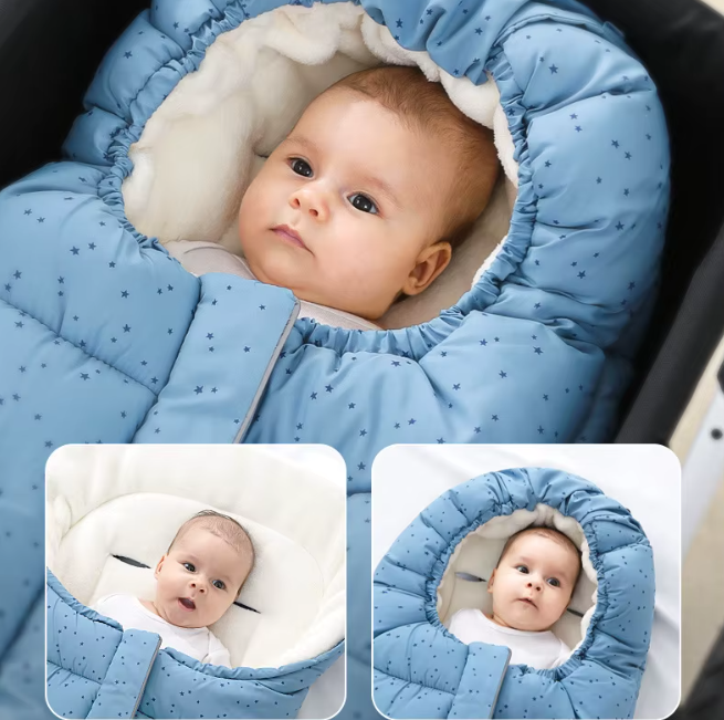 Sac de Couchage Hiver pour Poussette et Siège Auto - ChaudBébé