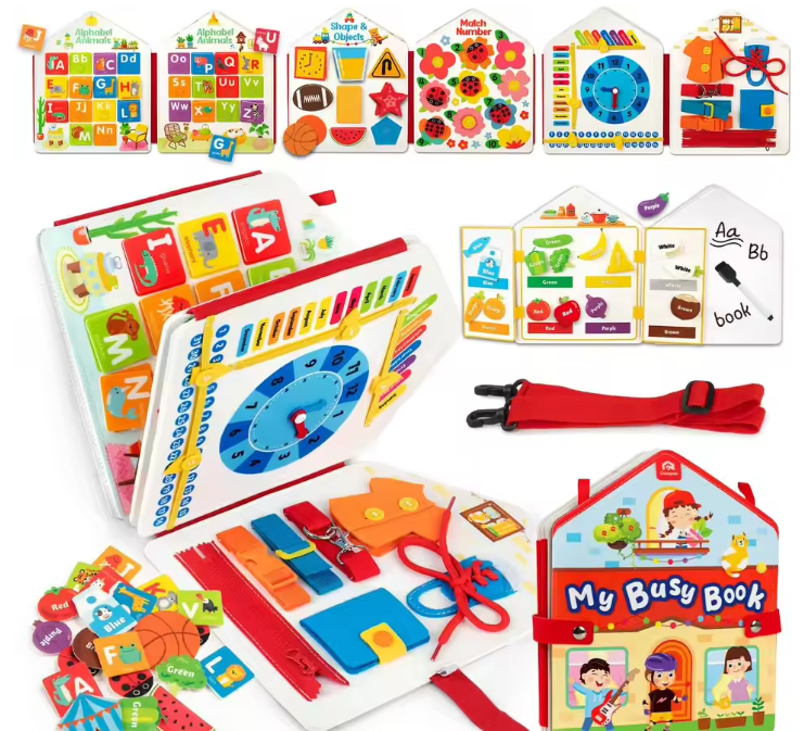 Le Livre Montessori Magique pour Bébé -MontiBook